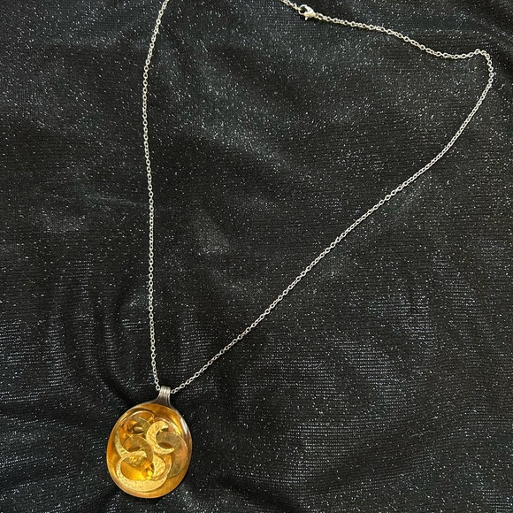 Jewelry - Spoon resin necklace